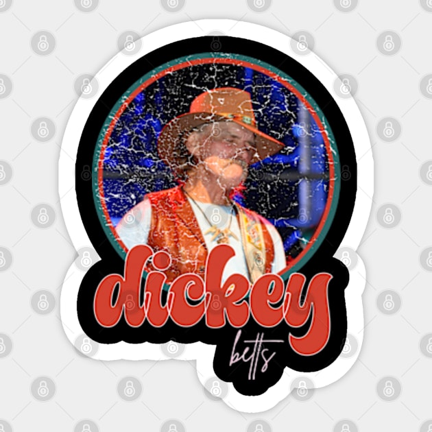 dickey betts Sticker by graphicaesthetic ✅